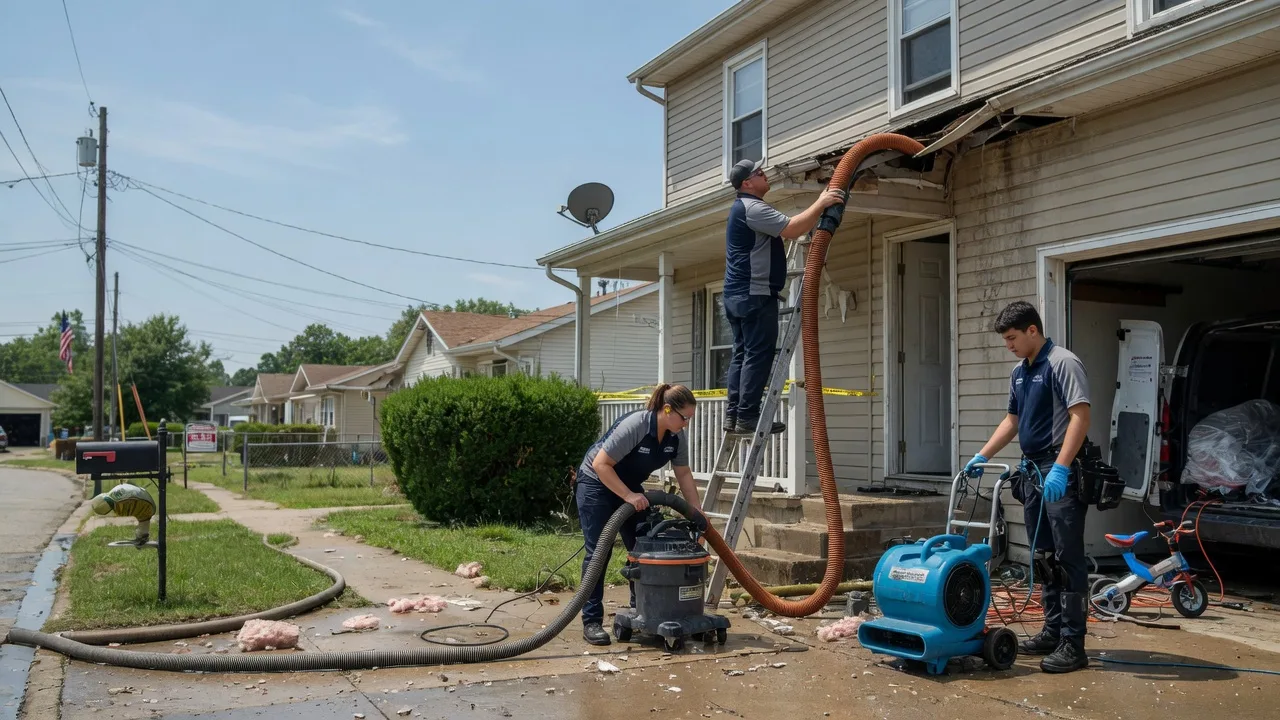Water Damage Restoration in Fall River, WI near me